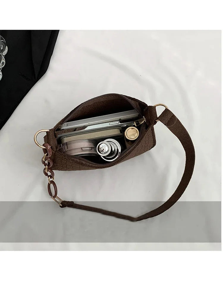 Bag New Korean Style Fashion Stone Pattern Shoulder Creative Bag for Women