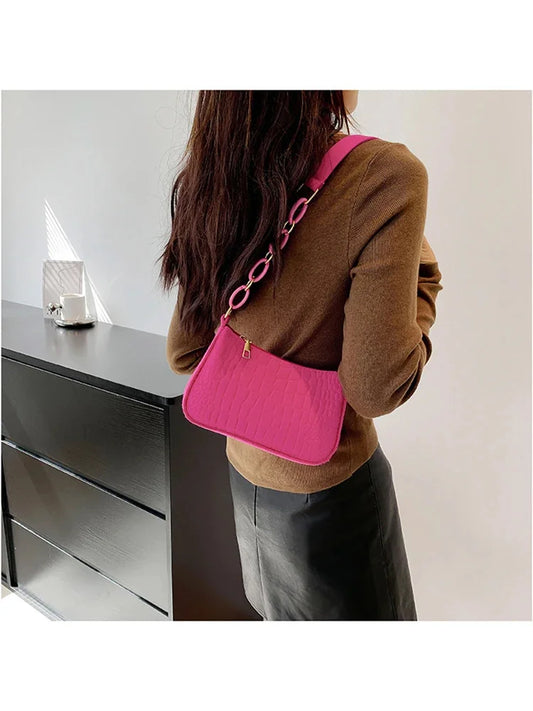 Bag New Korean Style Fashion Stone Pattern Shoulder Creative Bag for Women