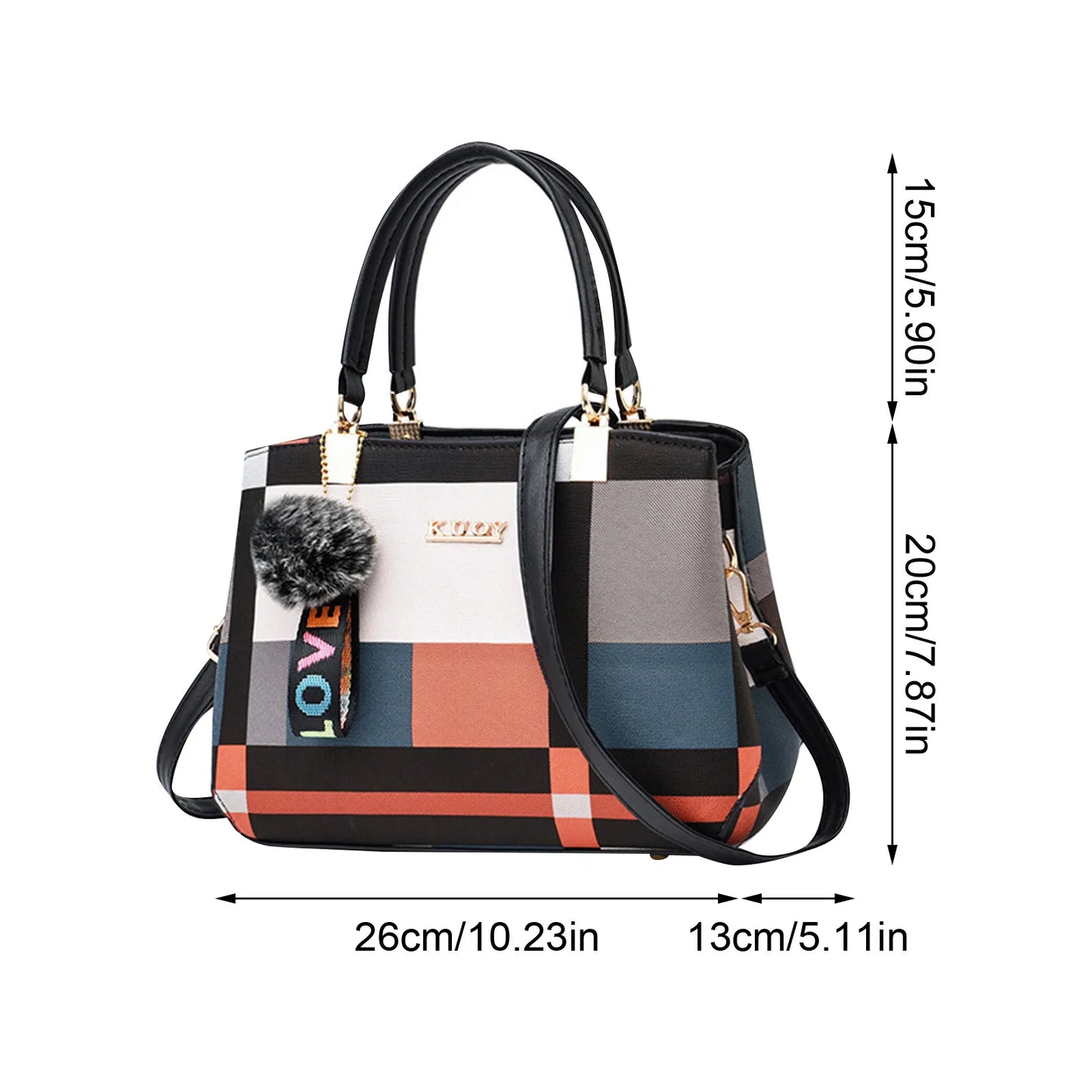 Bag, Fashionable Women's Bag, Handbag, European And American One Shoulder Crossbody Bag